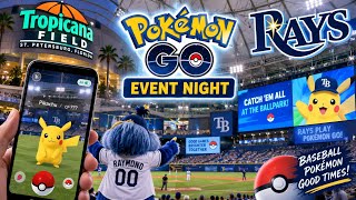 Pokémon GO Took Over a Tampa Bay Rays Game! ⚾️🔥