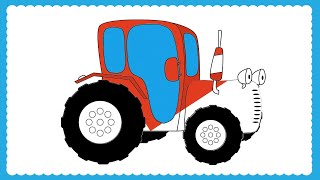 Učimo Boje - Crveni Traktor Bojenje