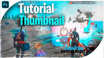 COMO FAZER THUMBNAIL ESTILO DANTES HIGHLIGHTS  - TUTORIAL DE CAPA ESTILO DANTES , THURZIN E BAKZIN
