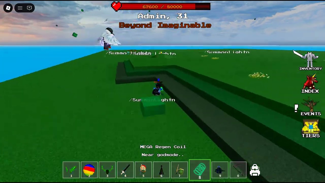 Roblox MEGA Boss Survival Admin Rework