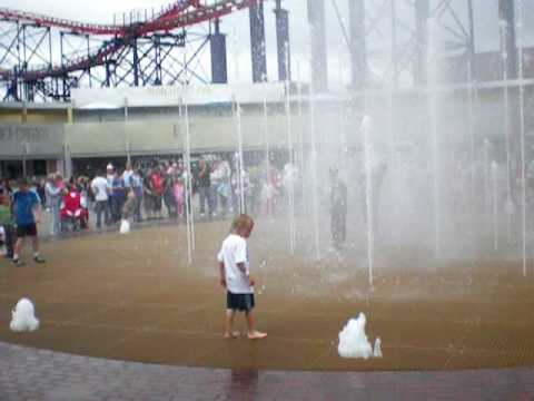 Blackpool Pleasure Beach Fountain