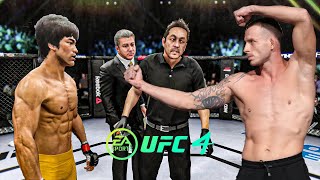 Bruce Lee vs Krzysztof Jotko - EA Sport UFC 4 - Epic Fight 🔥🐲