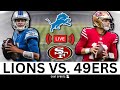 Lions vs 49ers live streaming scoreboard playbyplay game audio  highlights  nfc championship