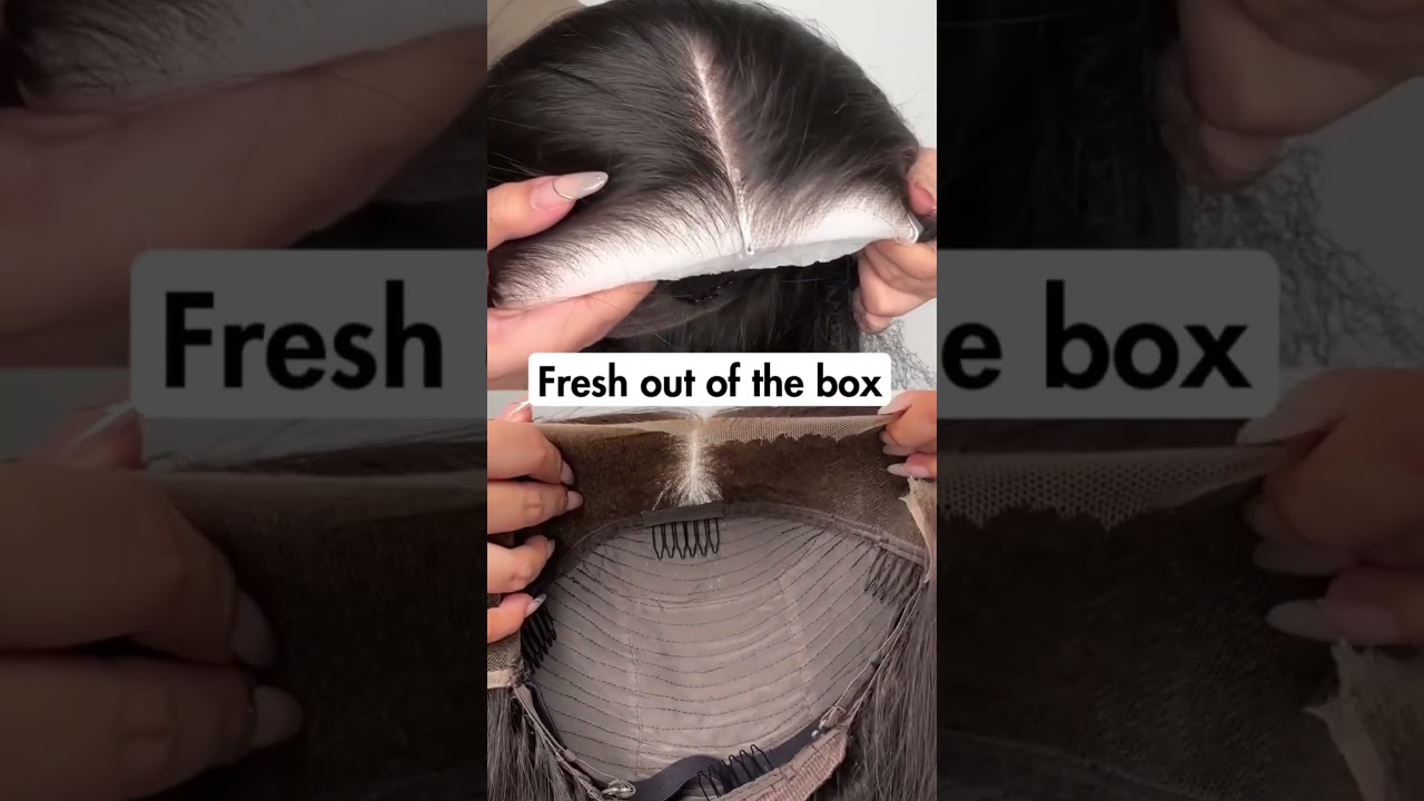 🔥Sleek & Stunning🔥Long Straight Wig – Premium Raw Hair✨ 13x4 Glueless Full Lace Frontal