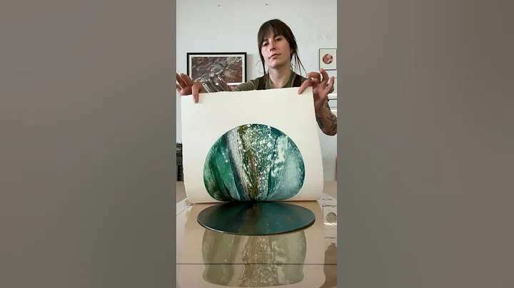 Anna Wingfield's Tepache Hi-Ball Inkwipe Monotype