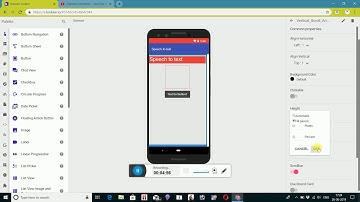 Make a Speech to text App in kodular,Thunkable without coding (Part-1)
