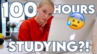 I STUDIED 100 HOURS IN ONE WEEK | Study motivation 2021 (3rd year medical student UK)