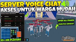 SERVER GTA SAMP VOICE CHAT AKSES UNTUK WARGA MUDAH ! - REVIEW SERVER SAMP ROLEPLAY INDONESIA