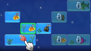 Orange fish vs giant octopus ▶️ fishdom small fish ▶️ Fishdom screenshot 5