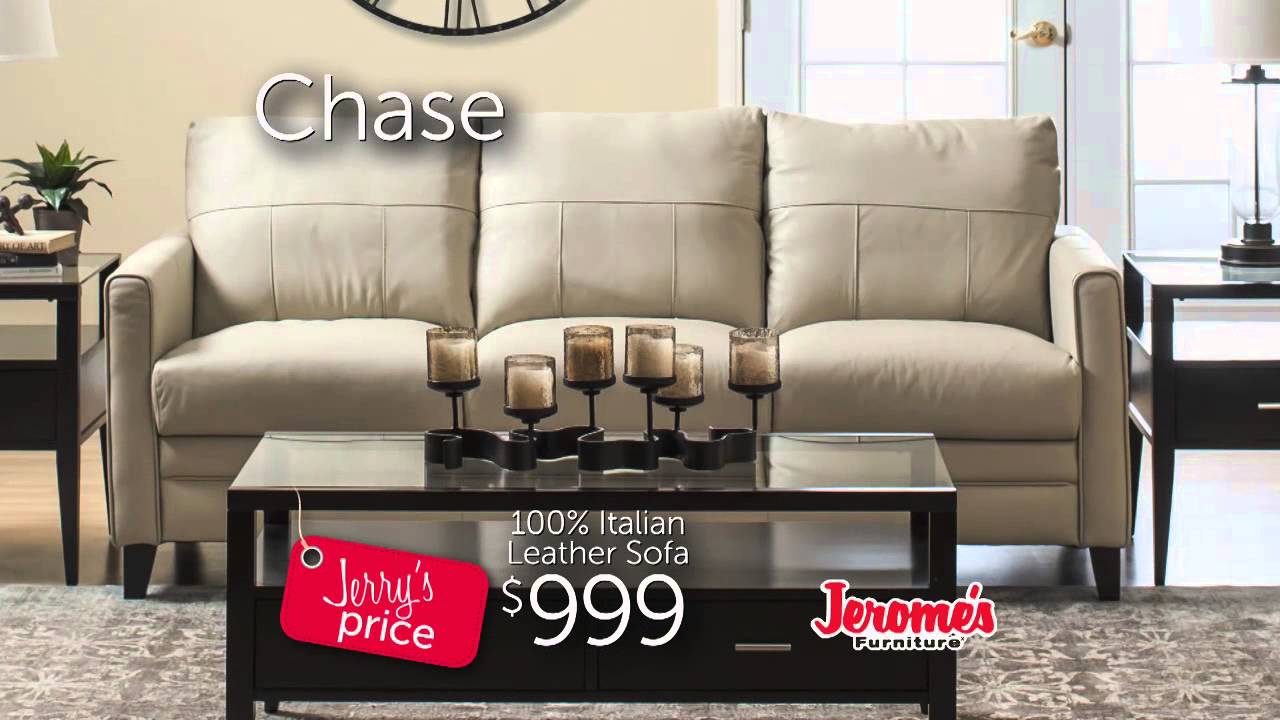 Jerome's Furniture 999 Italian Leather Sofas YouTube