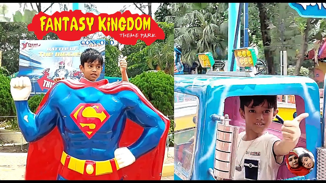 সন্তানকে খুশি রাখতেই মা-বাবা সব কিছু করে । Fantasy Kingdom Kid's Ride। Labib's Mom Diary