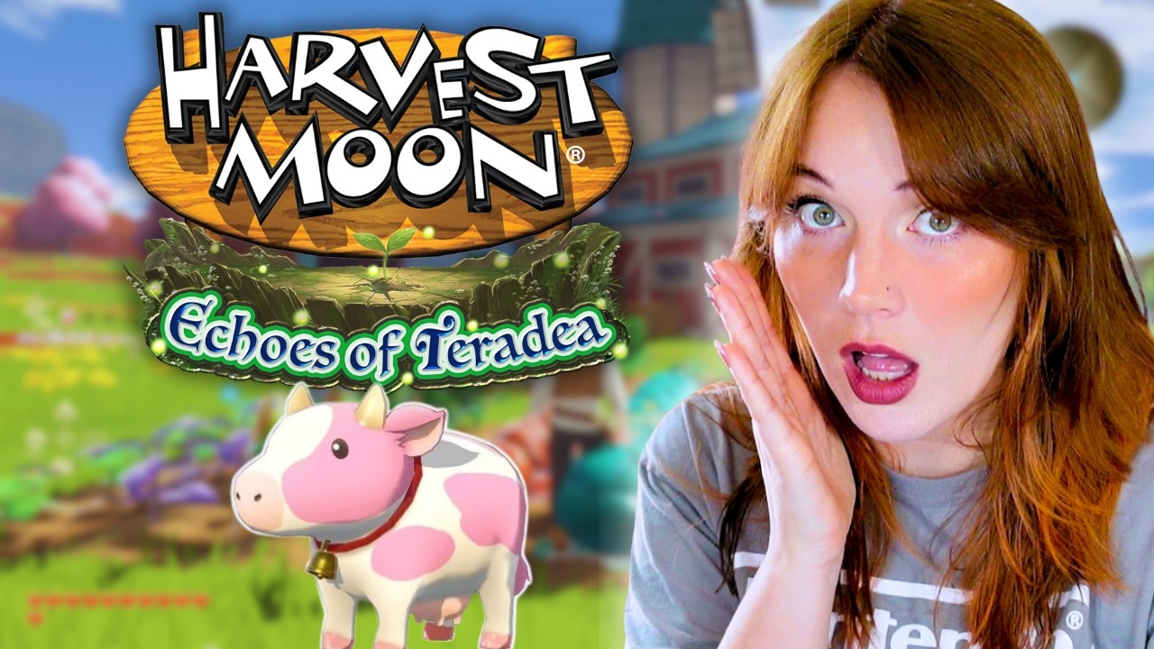 👀Trying MY FIRST HARVEST MOON Title since Natsume and Marvelous split... IS Echoes of Teradea GOOD?