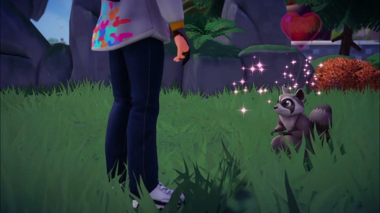 Disney Dreamlight Valley - How To Feed The Racoons 