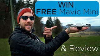 Mavic Mini Giveaway \& Review - Win A FREE DJI Drone! [4K]