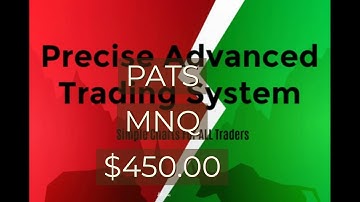 Day Trading Futures MNQ 29 SEPT 2020 on Ninja Trader 8