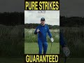 The Secret To Hitting Irons Further! Simple Golf Tips #golfswing #golftips