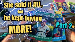 Part 2: At Our Town Wide Yard Sale, She Sold And He Bought MORE!