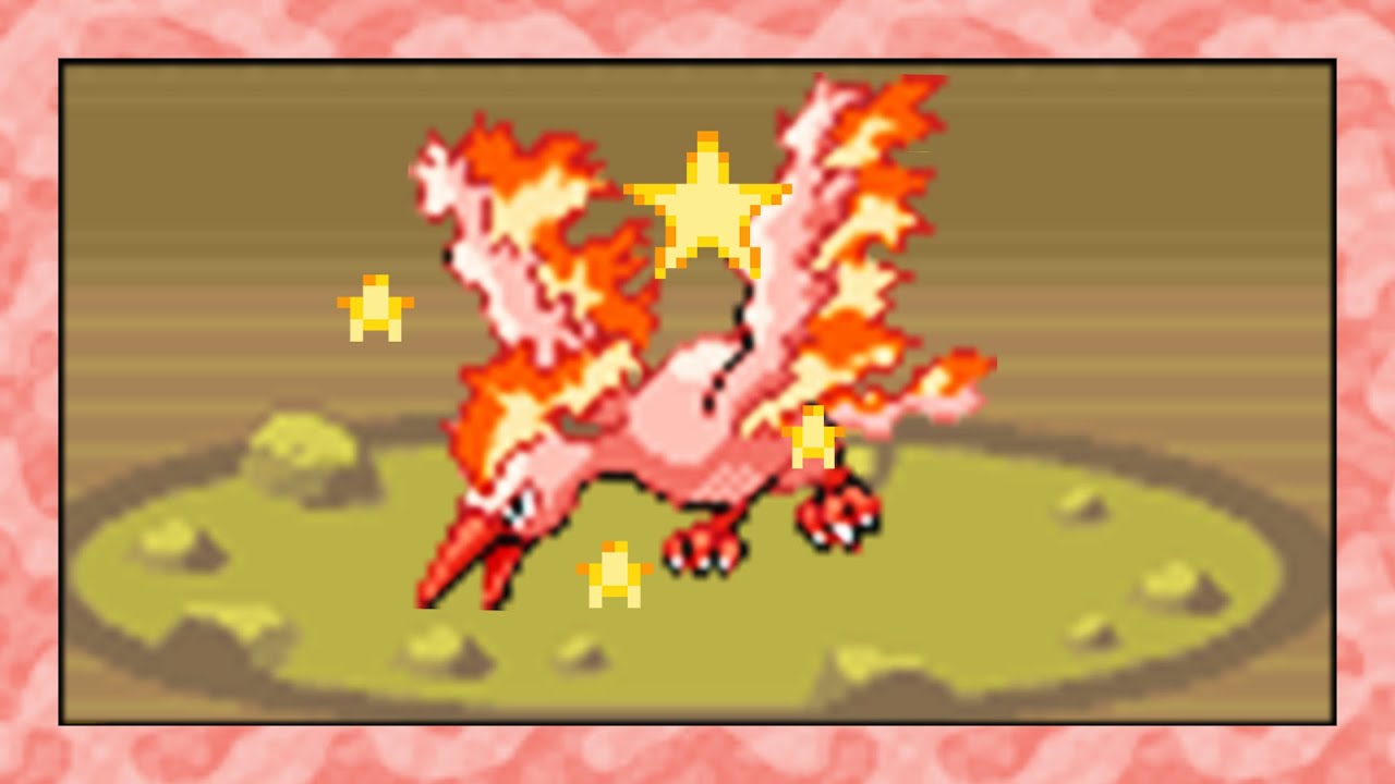 465 - LIVE! Shiny Zapdos after 1600 SRs in Fire Red 