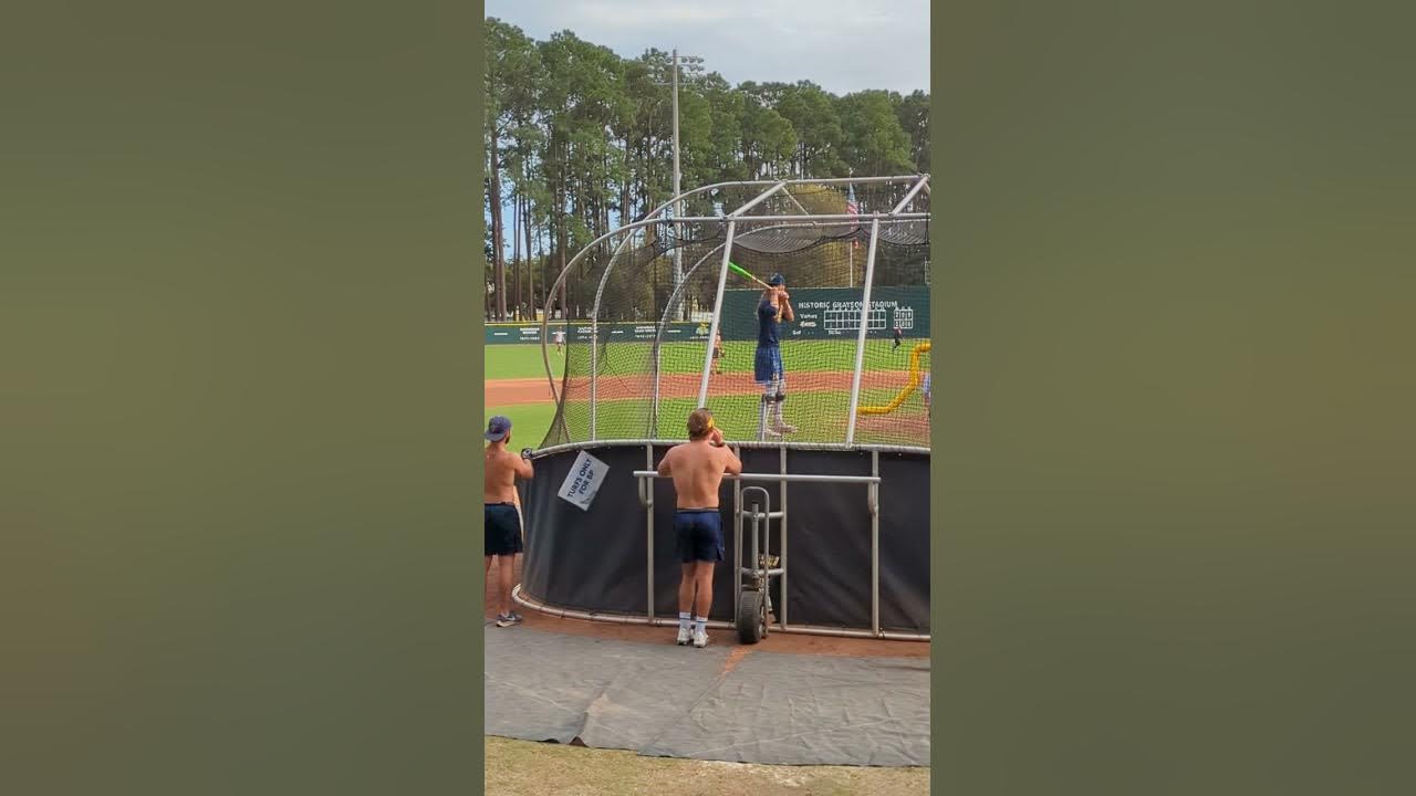 Batting Practice On Stilts Is Bananas!!! TheSavBanana YouTube