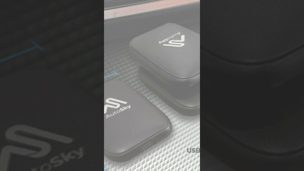 AutoSky Wireless CarPlay and Android Auto AI Box