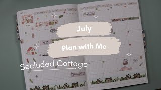 July 2026 Plan with Me ft. The Coffee Monsterz Co monthly kit - H&O B5 Planner