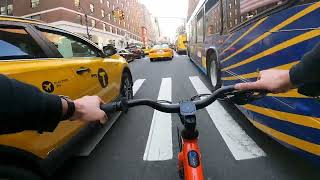 How to ride an e-bike in traffic in NYC