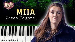 Miia - Green Lights | Piano Cover | Melodi Grand Prix 2024 | Norway 🇳🇴 ESC 2024