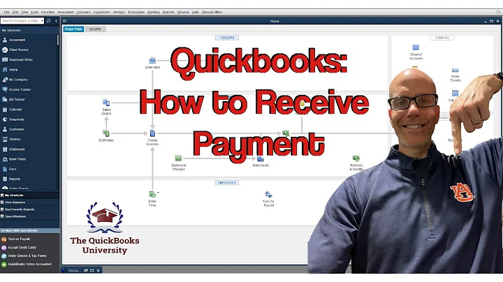 Quickbooks: How to Receive Payment