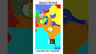 what if Pakistan became powerful 😱 #countryballs #nutshellgroup #map #shorts #animeedit