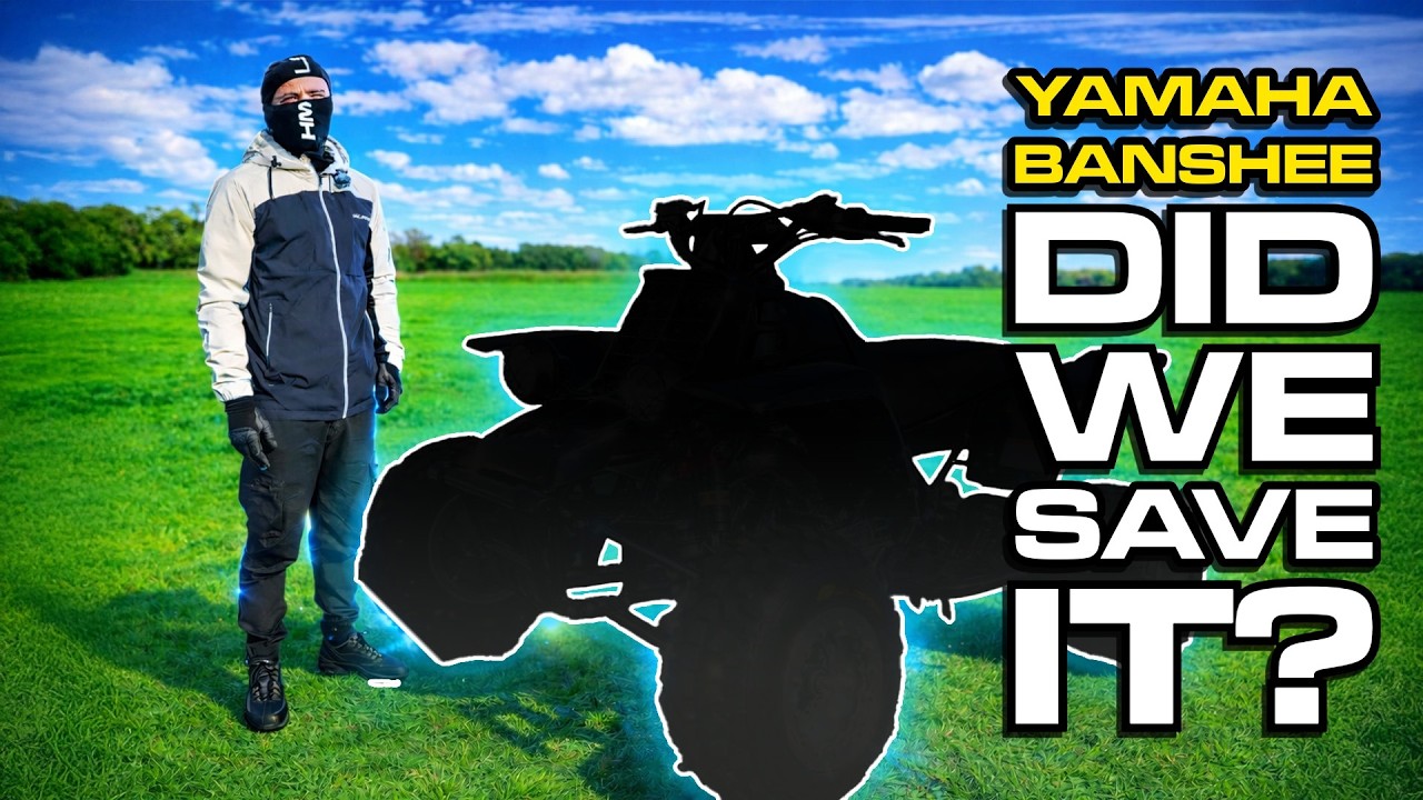 WE SAVED THE DESTROYED YAMAHA BANSHEE | FULL RESTORATION | PT2