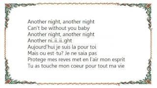 DJ Bobo - Another Night Without You Lyrics