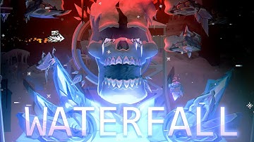 "Waterfall" (Extreme Demon) by cherryteam | Geometry Dash 2.2