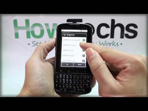 Comment changer la sonnerie sur Motorola Droid Pro