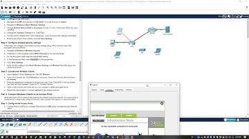 CCNA2-SRWEv7 - Lab 13.1.10 Packet Tracer - Configure a Wireless Network