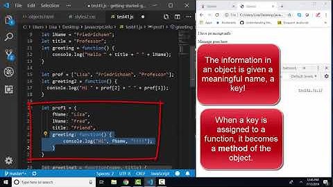 javascript.info The Modern JavaScript Tutorial 4.1 Objects