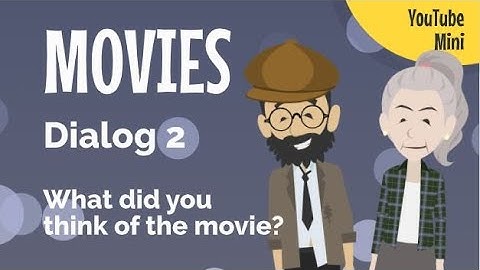Talking About a Movie - Easy English Mini Dialog (with captions in Pt 2 of this video)