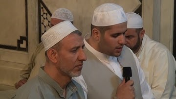 ختم القرآن الكريم مع دعاء الختم، في الجامع الأموي بدمشق، 2012