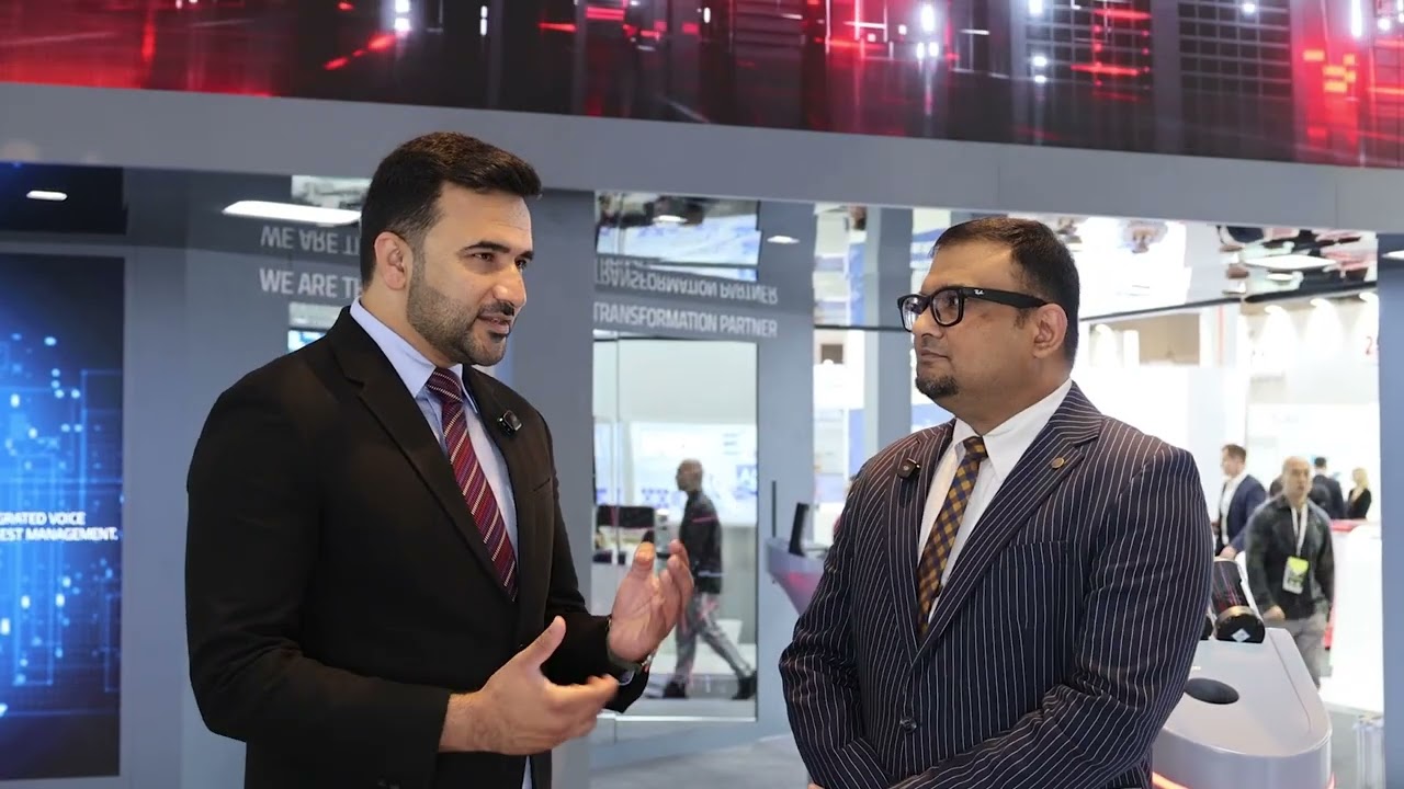 Интервью с представителями компании Cloud Solutions на выставке WHX в Дубае.