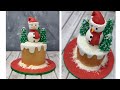 Christmas SnowMan Cake | Frosty the SnowMan Cake