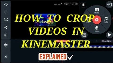 HOW TO CROP VIDEOS IN KINEMASTER |KINEMASTER TUTORIAL IN TAMIL |AARTHI|