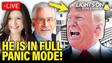 LIVE: Trump Grows MORE TERRIFIED as Criminal Trials Approach | Lights On with Jessica Denson