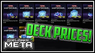 Card Prices! Cost to Build A Deck in Master Duel! Speculation! [Yu-Gi-Oh! Duel Links]