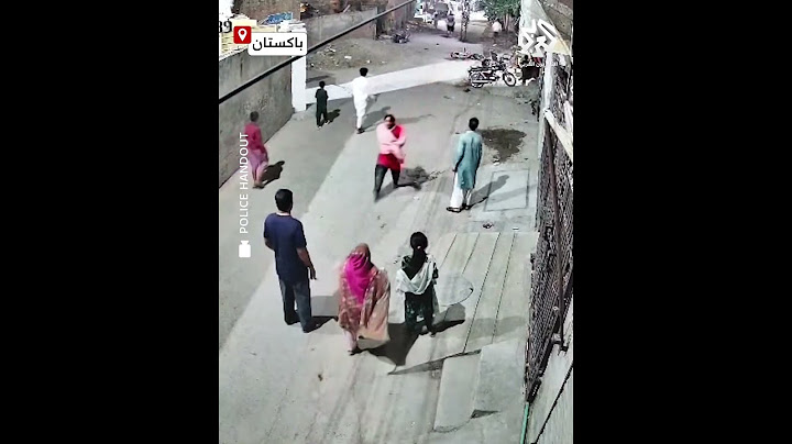 لحظات مُطاردة مرعبة.. أسد يقفز من الجدار العازل وينقض على امرأة ويطرحها أرضا في لاهور الباكستانية