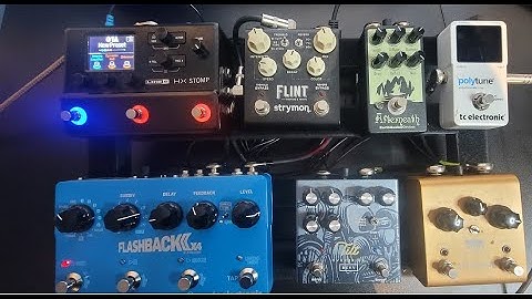 I rebuilt my pedal board