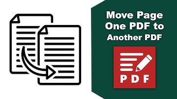 How to move pages from one pdf to another pdf in PDF-XChange Editor