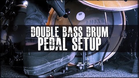 Double Bass Drum Pedal Setup - James Payne