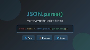 JavaScript JSON.parse() Deep Dive: Parsing, Reviver, Error Handling & Security [Hindi]