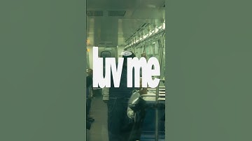 Catch the full music video to “luv me”, written and produced by AntoneNow, on our channel 💛 #Genius