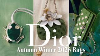 Dior AW 2026 Bags are Here 👀 ft Jardin Minaudière, My Dior Mini, Promenade, Toujours Hobo & More 🪷🦎
