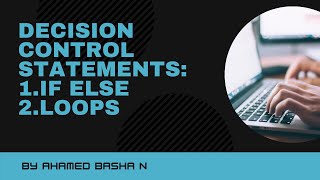 Decision Control Statements using Python